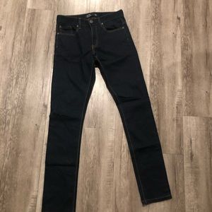 Men’s dark wash jeans!